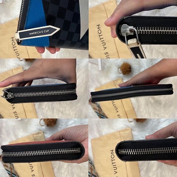 LOUIS vuitton zippy organizer America's Cup Regatta VGaston - Picture 10 of 17